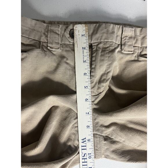 Old Navy Women's Size 8 Mid Rise Corduroy Pants Tan Brown Cotton Blend Y2K - Picture 9 of 13